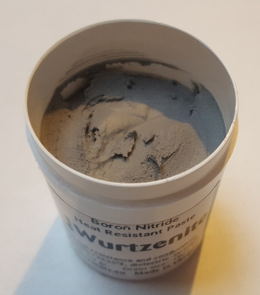 Boron nitride paste, high temperature resistant, mold release, 150 gr.