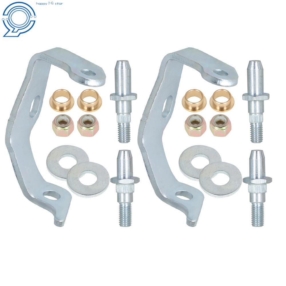 Door Hinge Pin and Bushing Kit Front  Left For Cadillac Chevy GMC 2Pcs