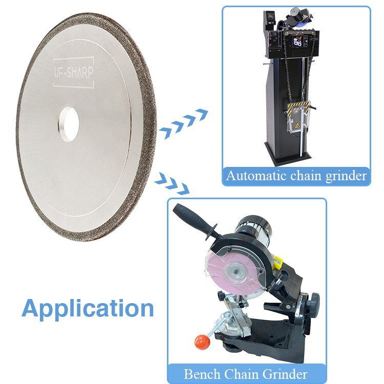 UF-SHARP Diamond Chainsaw Grinding Wheel 5-3/4" Dia x× 1/8" Thick