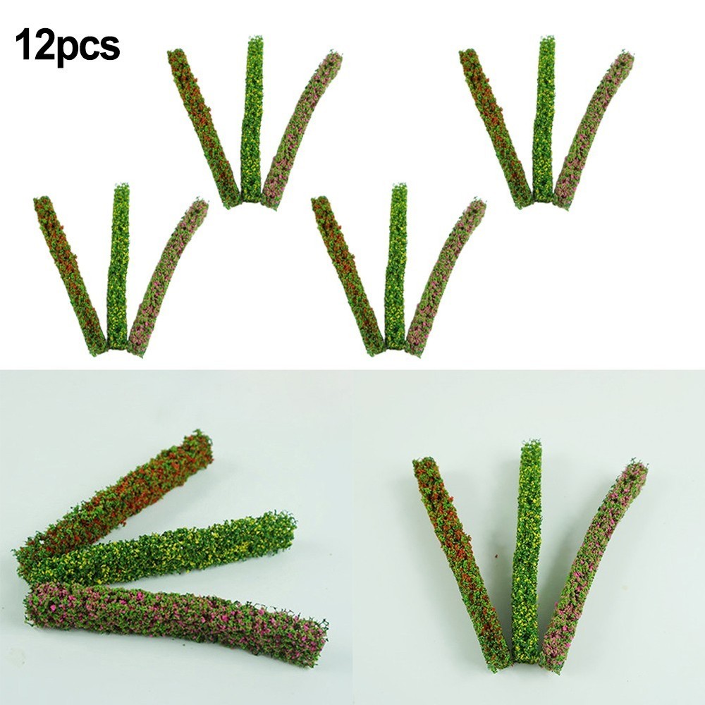 Scene Layout Shrub Strips Architectural City Beautification DIY Miniature