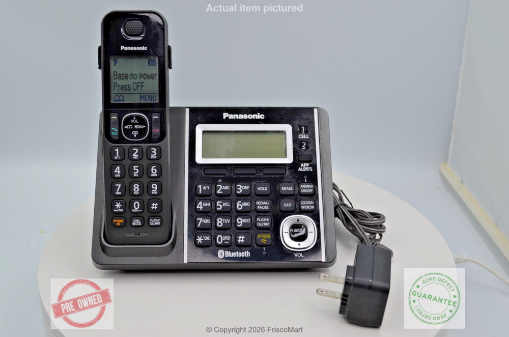 Panasonic KX-TGF370 Link-to-Cell Cordless Phone Answer Machine Handset System