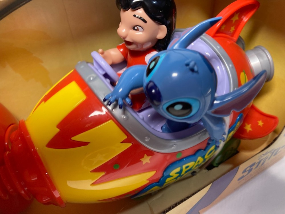 SPACESHIP ROCKET LILO & STITCH Remote Control Toy Disney Wireless