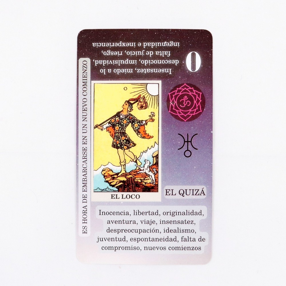 Spanish Tarot Learning Card Deck Witchy Cauldron for Beginners (153084)