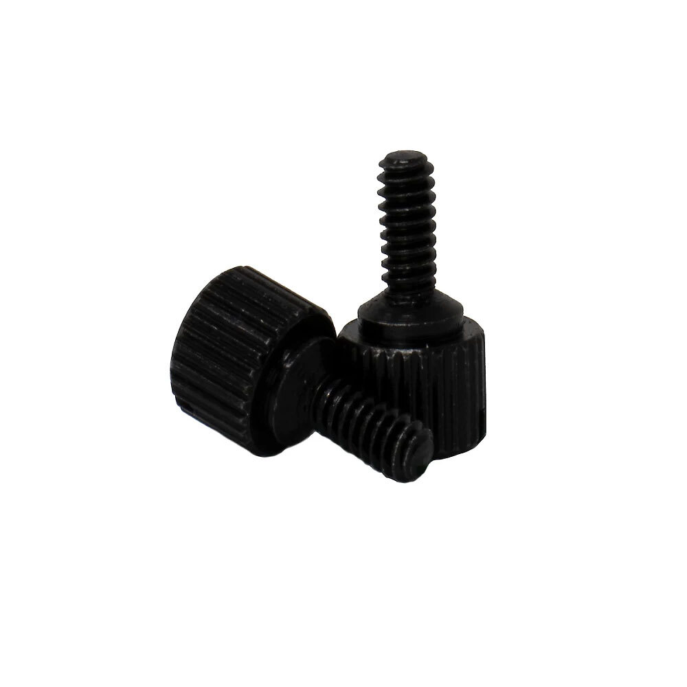 Trace Audio 500 Series Module Thumb Screws M3 Thread - 12-Pack, Black
