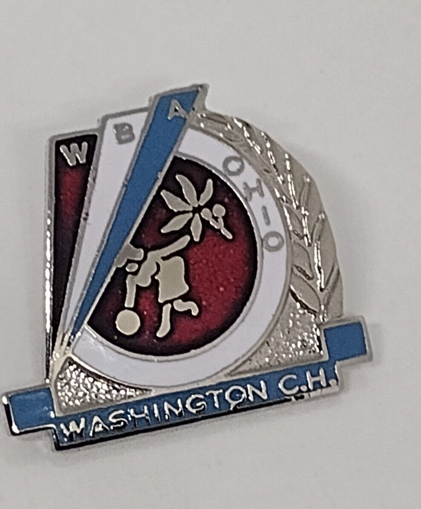 Washington CH Ohio WBA Bowling Lapel Pin