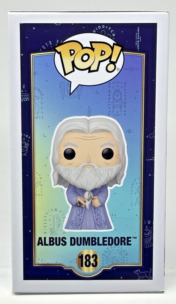 Funko Pop! Harry Potter - Albus Dumbledore #183 with Premium Protector