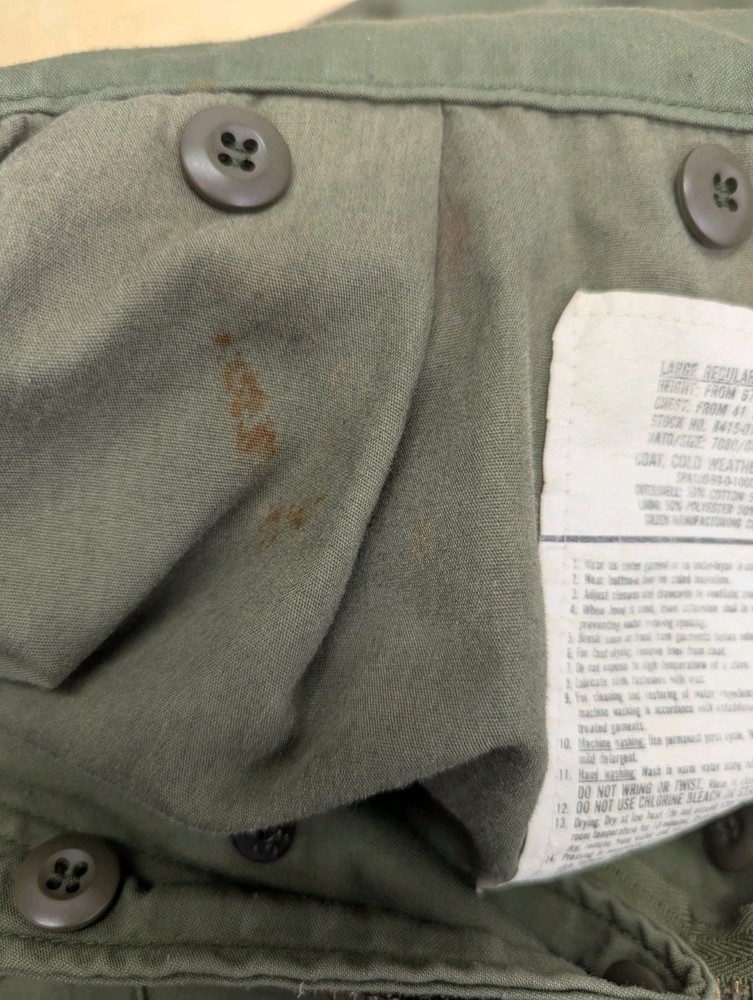 M65 Field Jacket Large