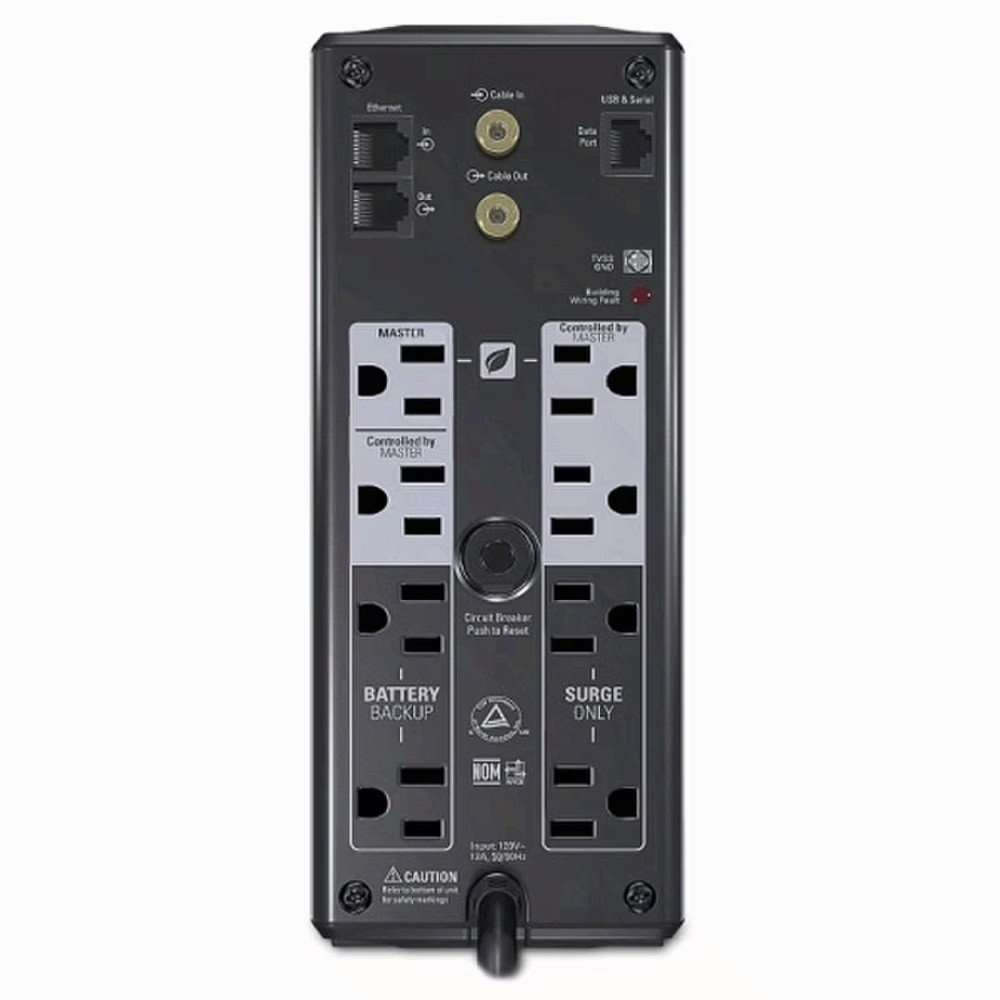APC BackUPS Pro RS 1000VA 120V Tower UPS (BR1000G)