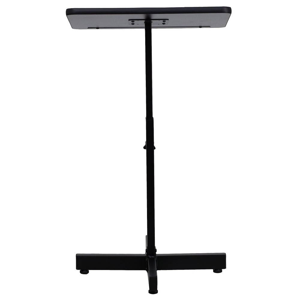 Scranton & Co Adjustable Height Metal Lectern in Mahogany