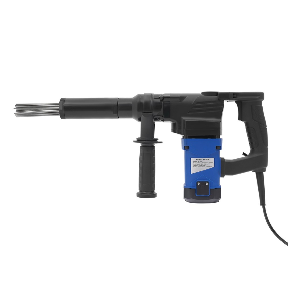 110V Electric Needle Scaler Needle Derusting Gun Marine Rust Removal Tool