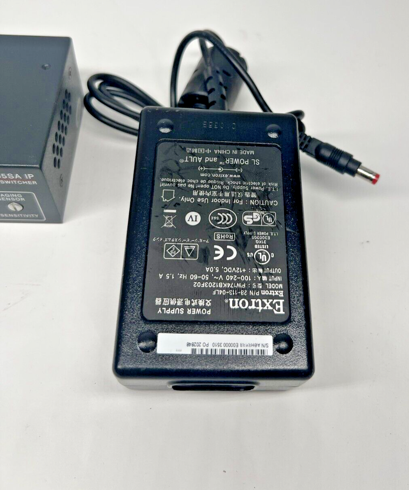 Extron PVS 305SA IP Polevault Switcher With A/C Adapter