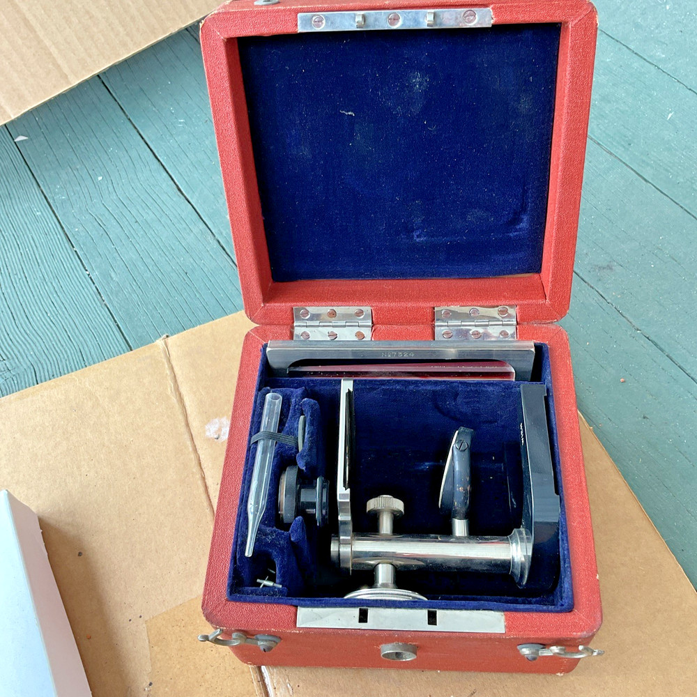 Antique 19th Century C. Reichart Hamometer Relative Microscope