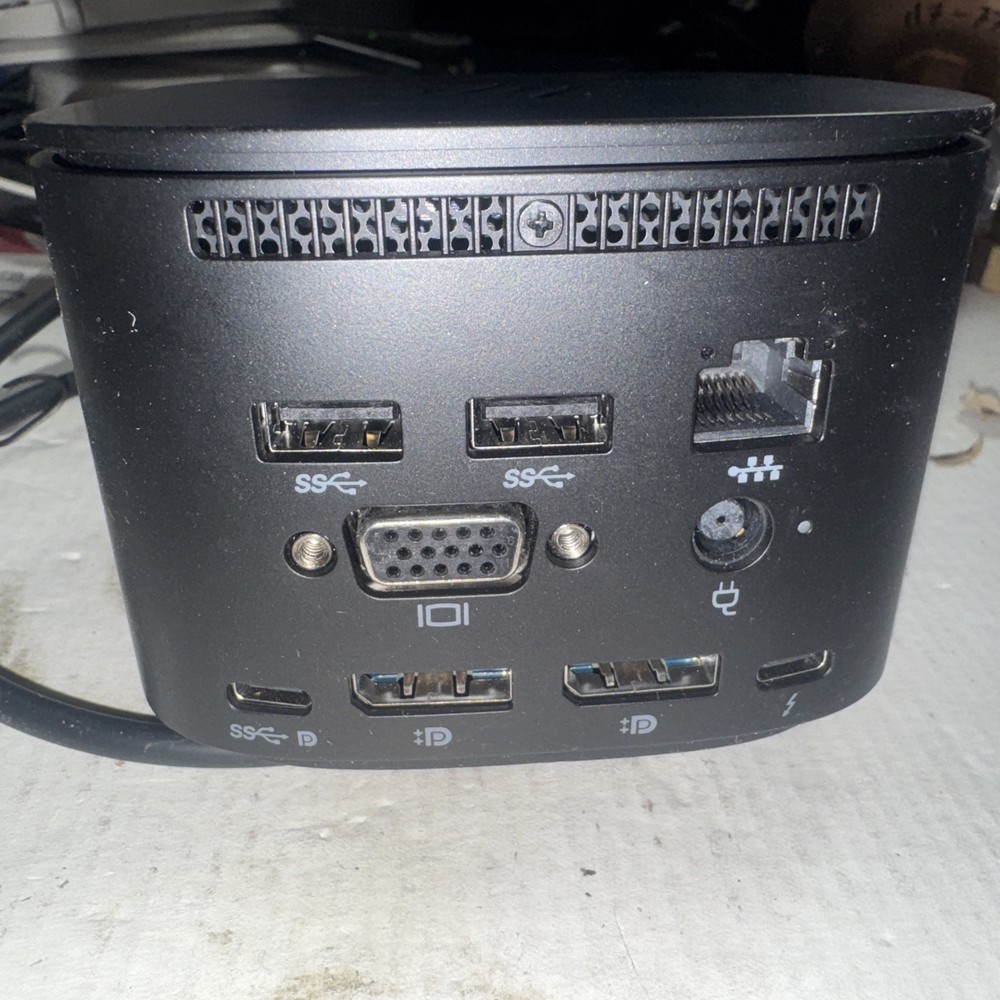 HP HSN-1X01 Thunderbolt USB-C Dock Docking Station