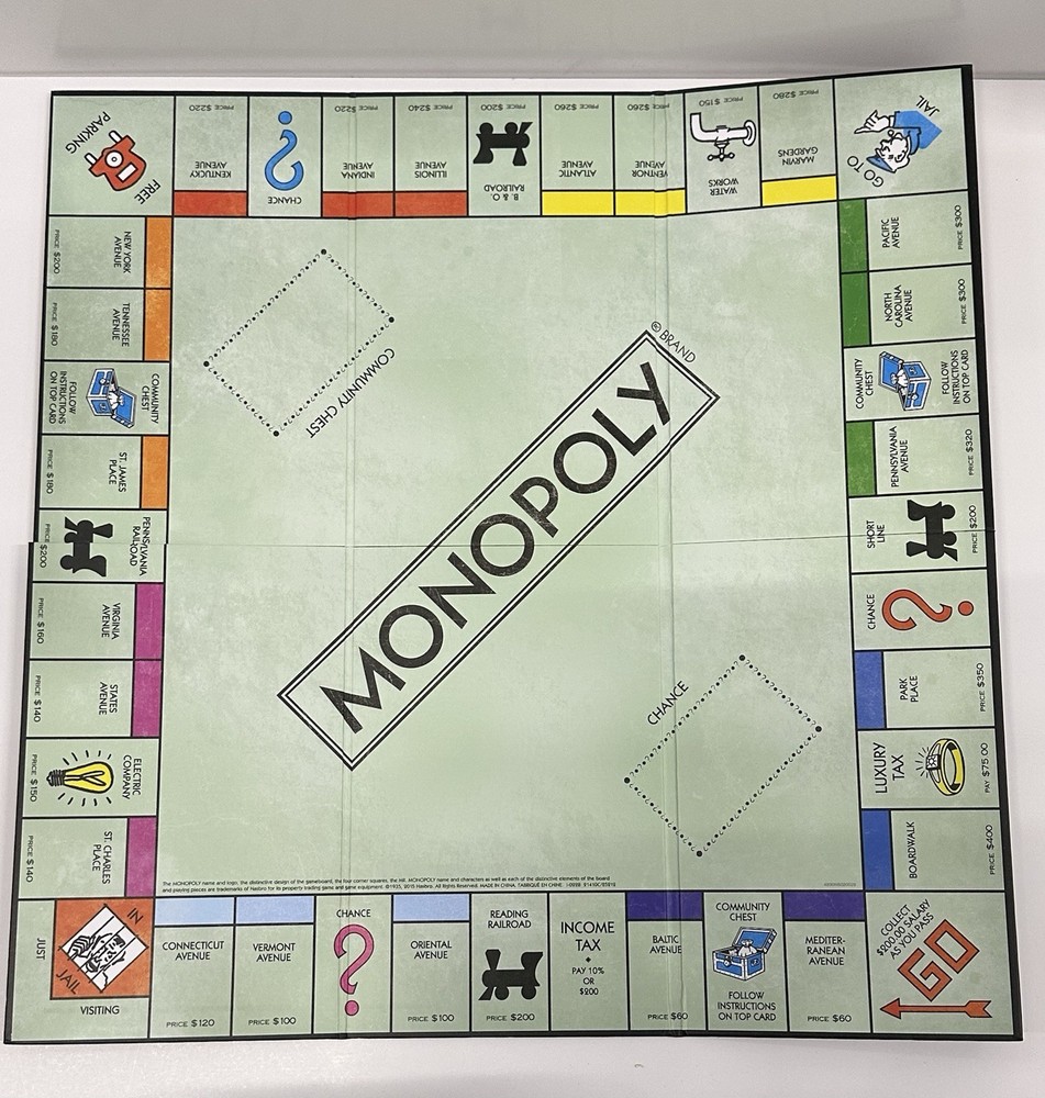 Monopoly Vintage Bookshelf Edition Complete Board Game Classic Library Style