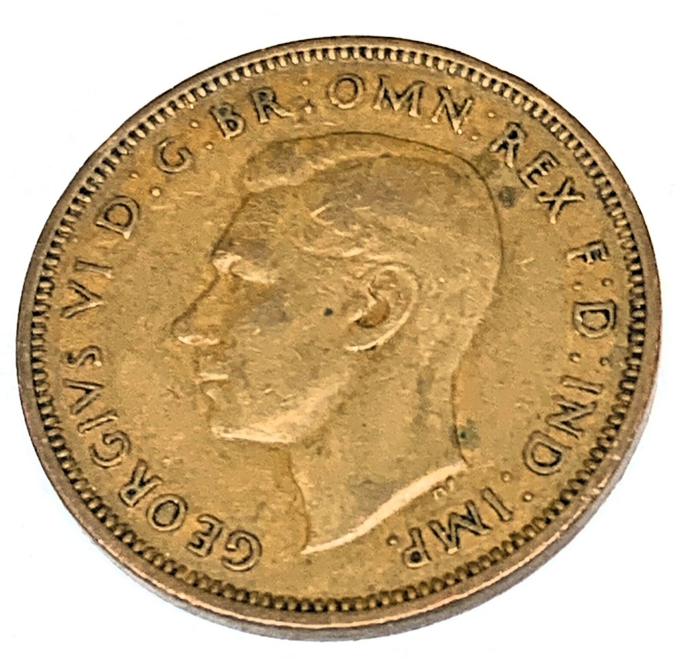 # C9478 GREAT BRITAIN COIN, HALF PENNY 1945