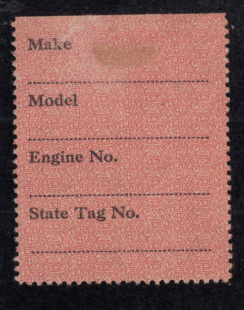 U.S. - RV10 - Fine/Very Fine - Hinged