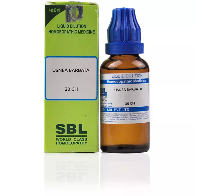 SBL Homeopathic Usnea Barbata Dilution 30ml