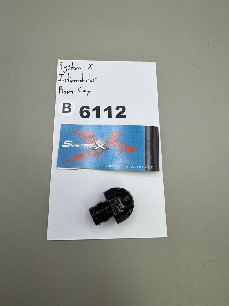 System X Intimidator Ram Cap-Gloss Black
