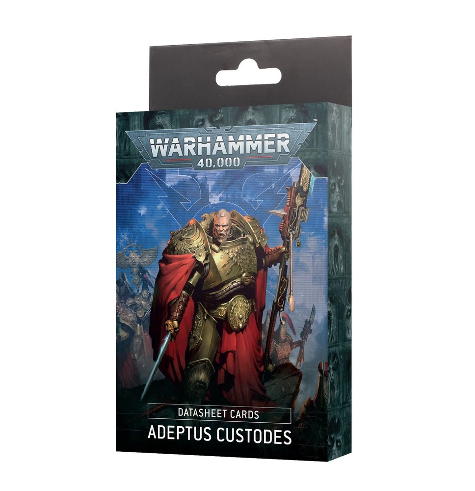 Datasheet Cards: Adeptus Custodes (Eng) 10th Edition Warhammer 40K