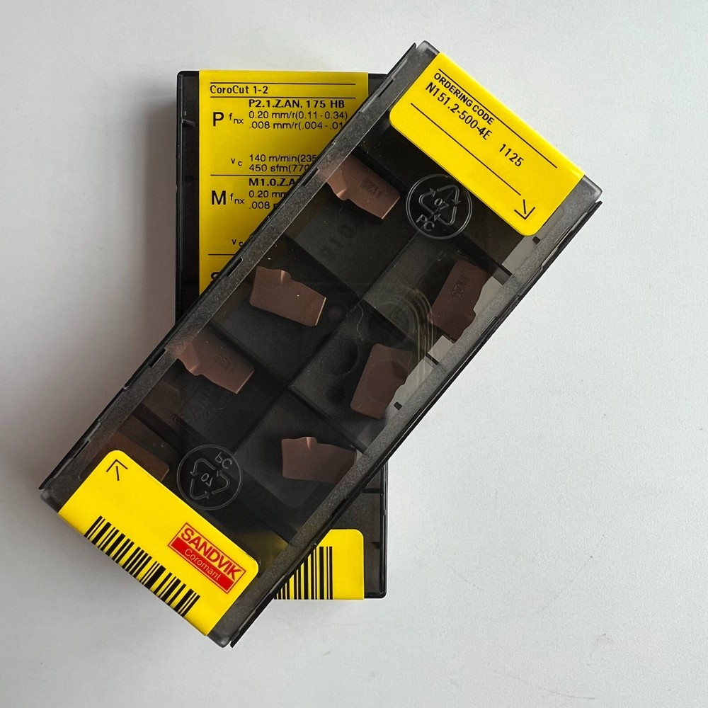 10Pcs/BOX Sandvik N151.2-500-4E 1125