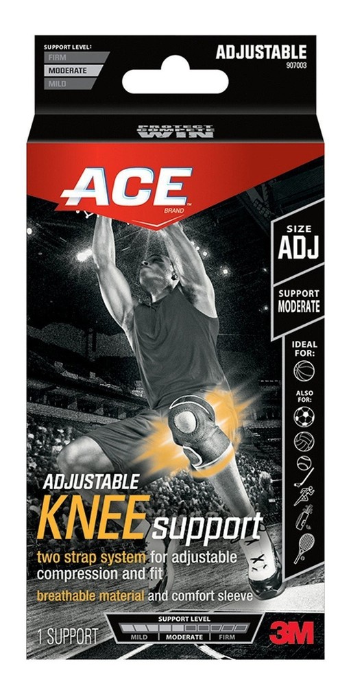 Ace Adjustable Knee Support, 0.29 Pound