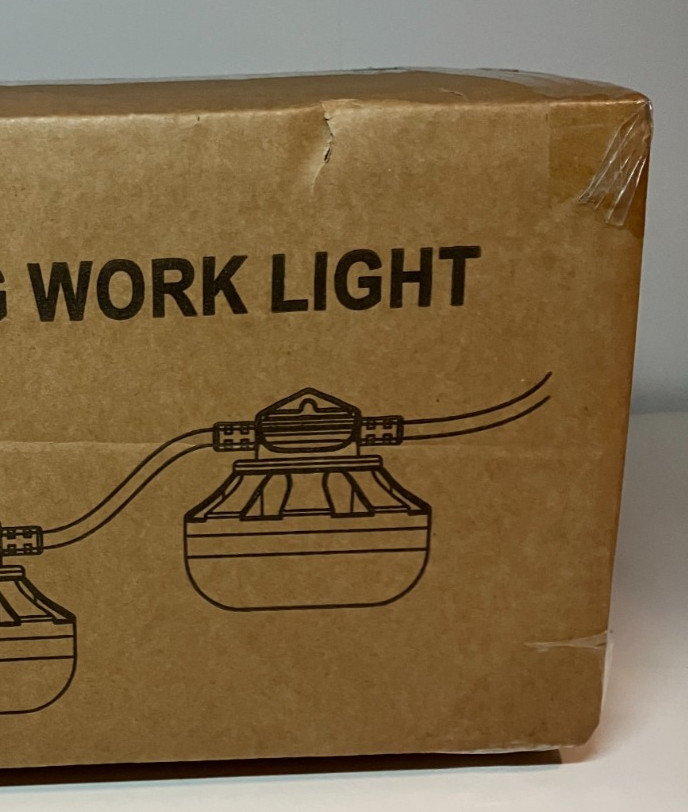NEW Hyperlite LED String Work Light String 50FT 5 Lamps In Original BOX Sealed