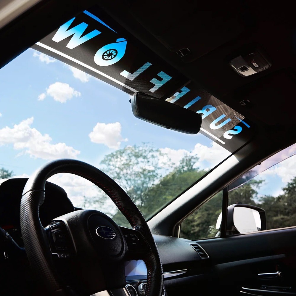 SubieFlow Banner Matte Black For Decal Vinyl e1