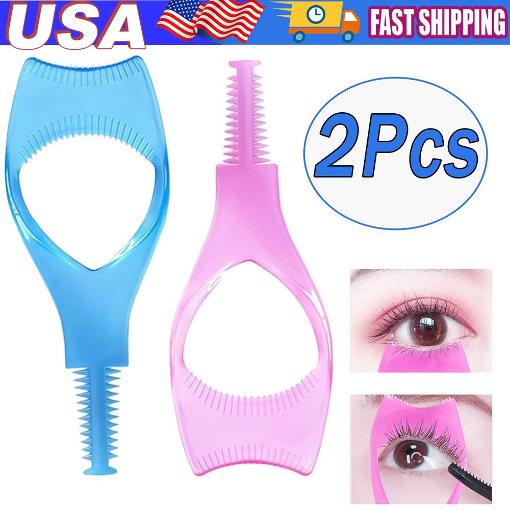 2 Pack Makeup Eyelash Shield Applicator Guide Mascara Shield Applicator Tool