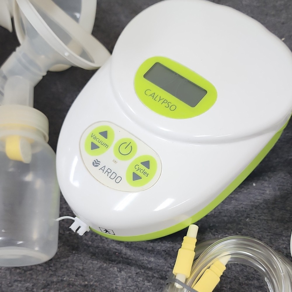 Ardo Calypso Double Electric Breast Pump Adjustable Settings Bottles Kit Adapter