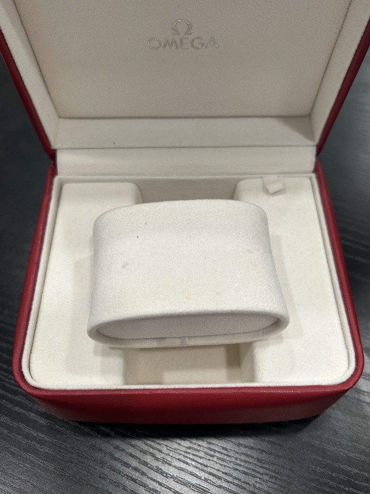 Omega Watch Box, Manual, Card Holder Outer Box Light Damage ￼￼