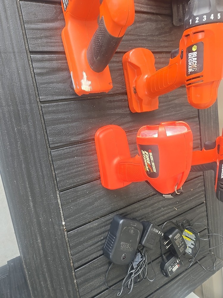 Black & Decker FireStorm 18V Cordless Tool Set: See Description Complete List