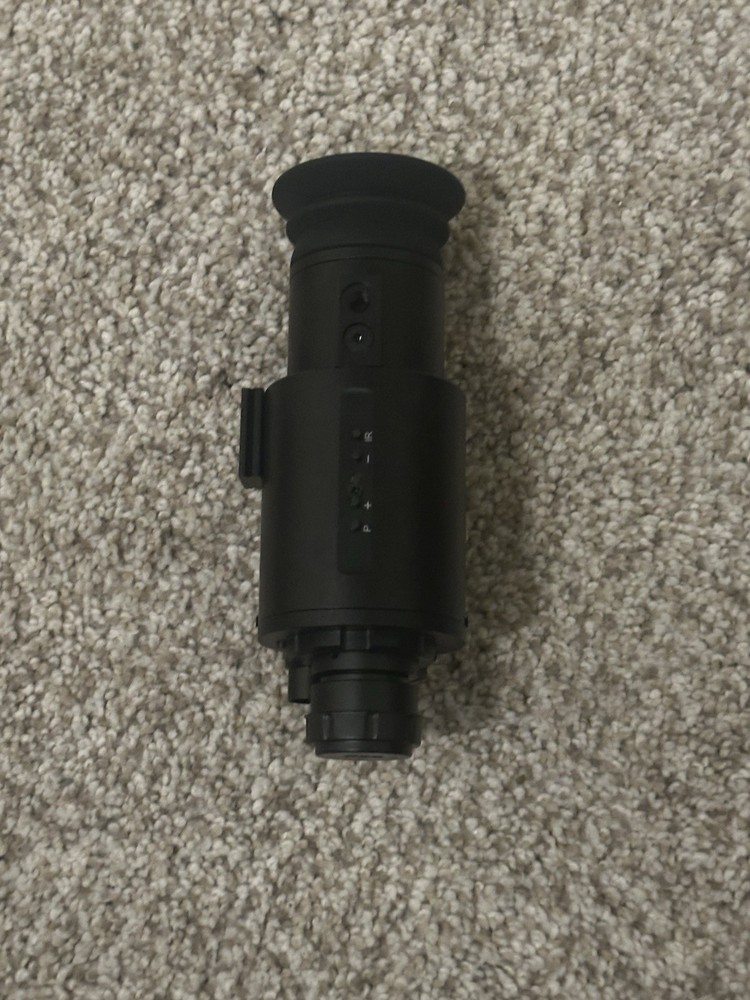 Night Operators Fusion Thermal Imaging Night Vision Scope Black