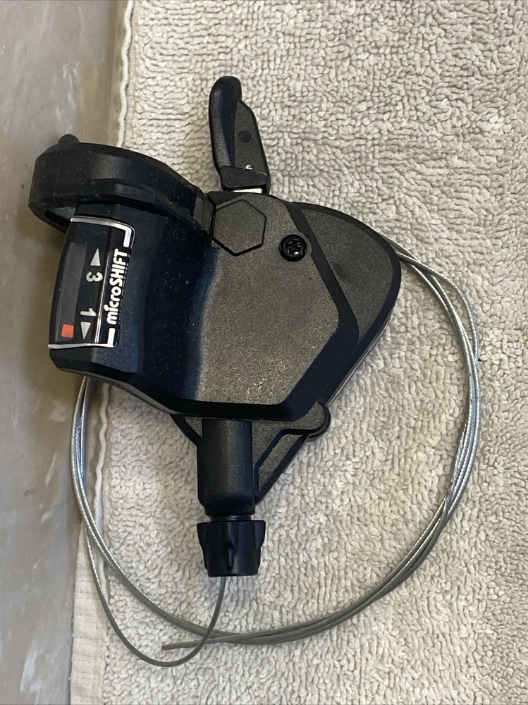 microSHIFT TS39 Left Trigger Shifter - Optical Gear Indicator - 3 speed
