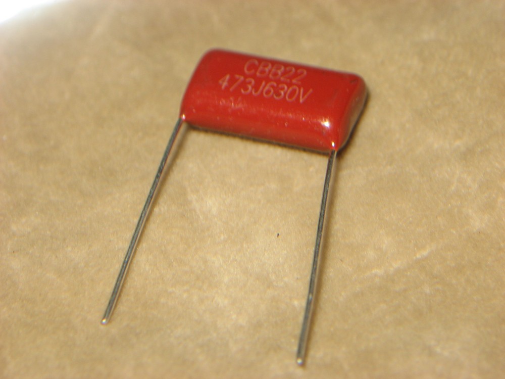 .047 uf x 630 volt capacitor, new