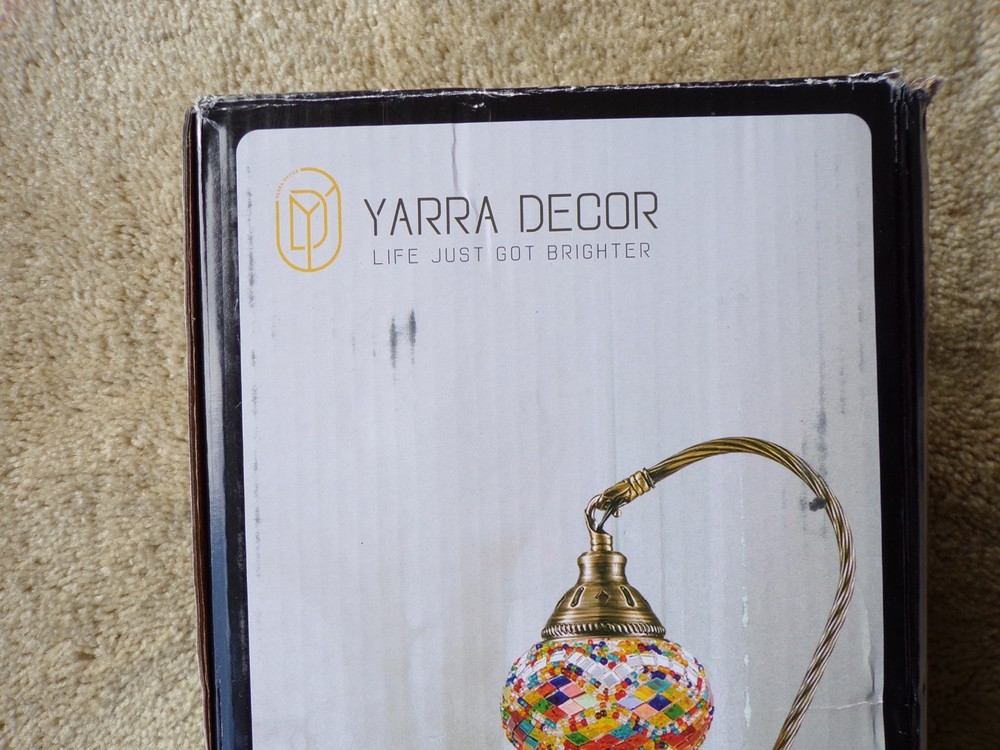 Yarra-Decor Mosaic Table (tabletop) Lamp @dS