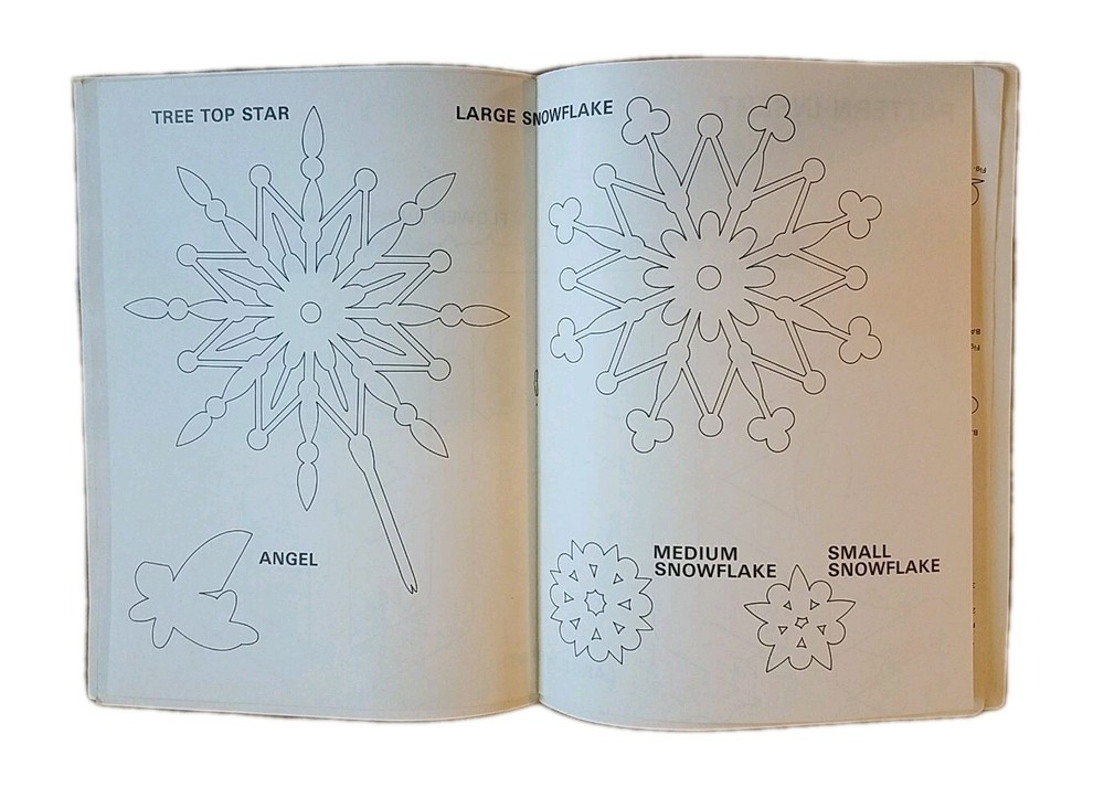 Leisure Arts Christmas Craft Sticks Leaflet 1010