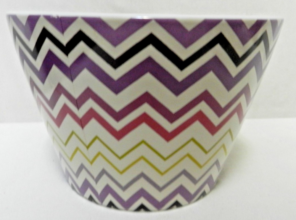 Missoni Target Chevron Zig Zag Set 3 Stoneware Bowls Nesting Mixing micro dish