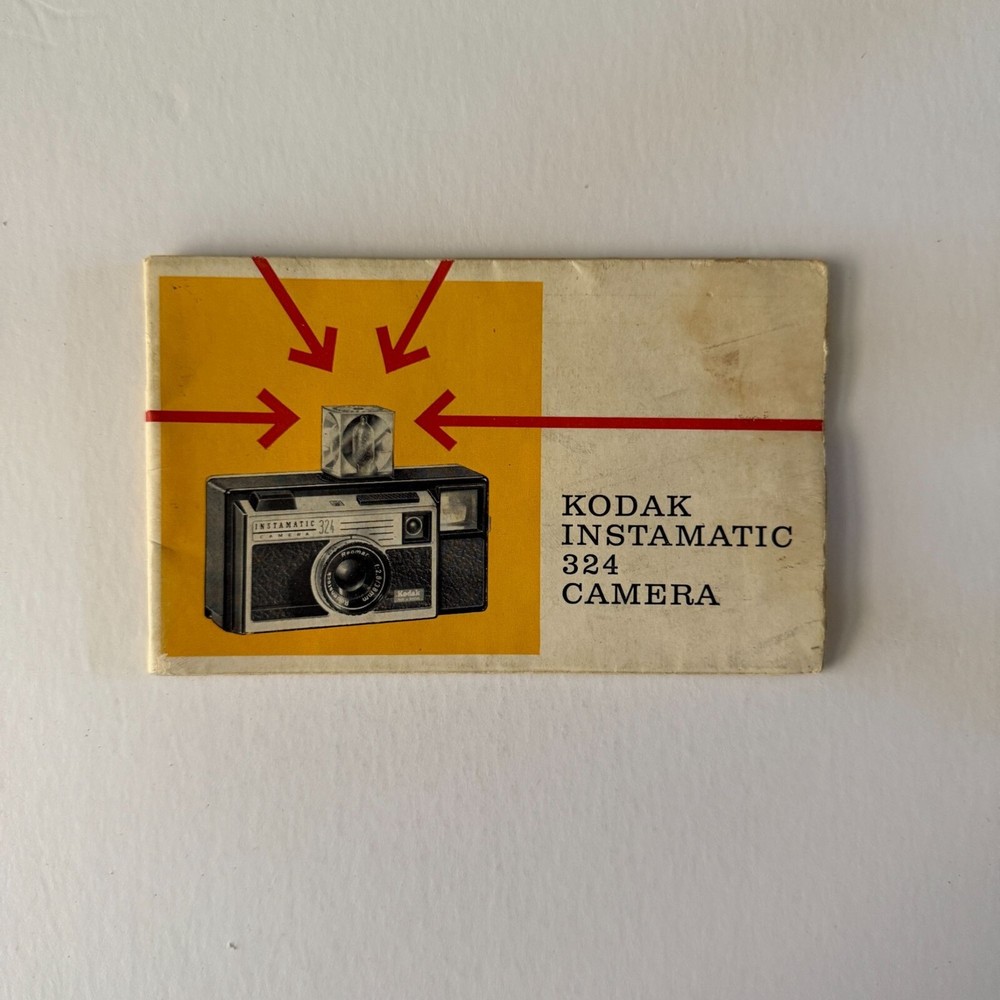 Kodak Instamatic 324 Camera Instruction Manual
