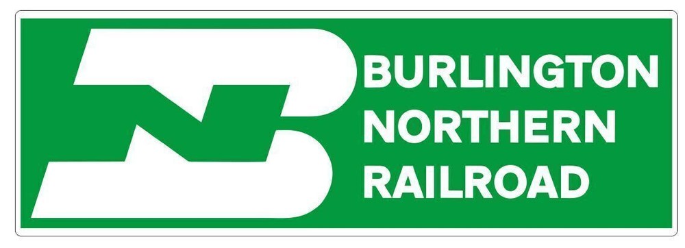 Burlington Northern Railway Railroad Train Sticker