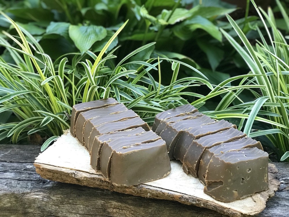 Pine Tar Soap 7 Bars 2 Pounds A Loaf. Read Description