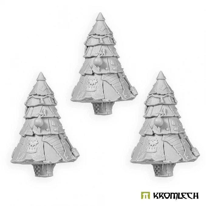 KROMLECH Orc Christmas Trees Set