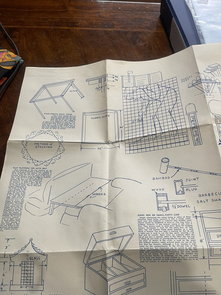 Vintage Handcraft Pattern Sheet #10