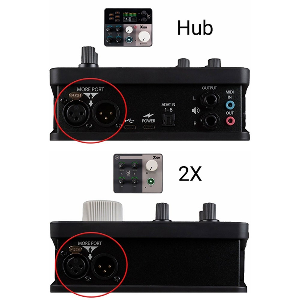 Xvive MORE YOU HUB Expandable Audio Interface & Monitoring System