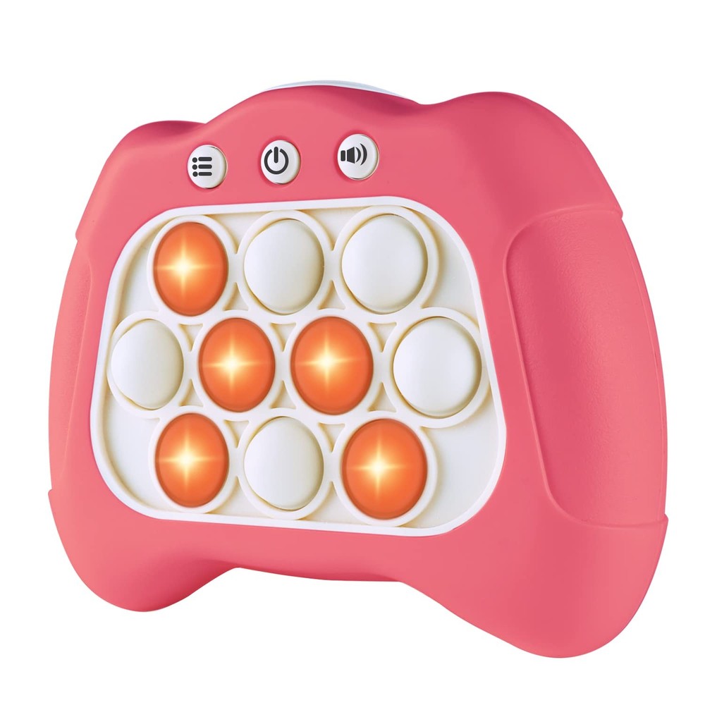 Intoypad Pop The Target! Handheld Speed Push Game Machine: A Fun Medium, Pink