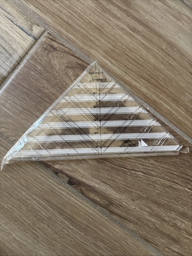 EZ Quilting Tri Tool Ruler - 2 Triangular Shaped Tools