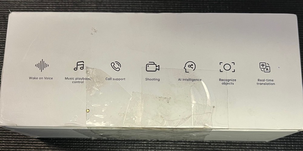 M01 Pro Smart AI Smart Glasses 5MP Camera WiFi Bluetooth Tested