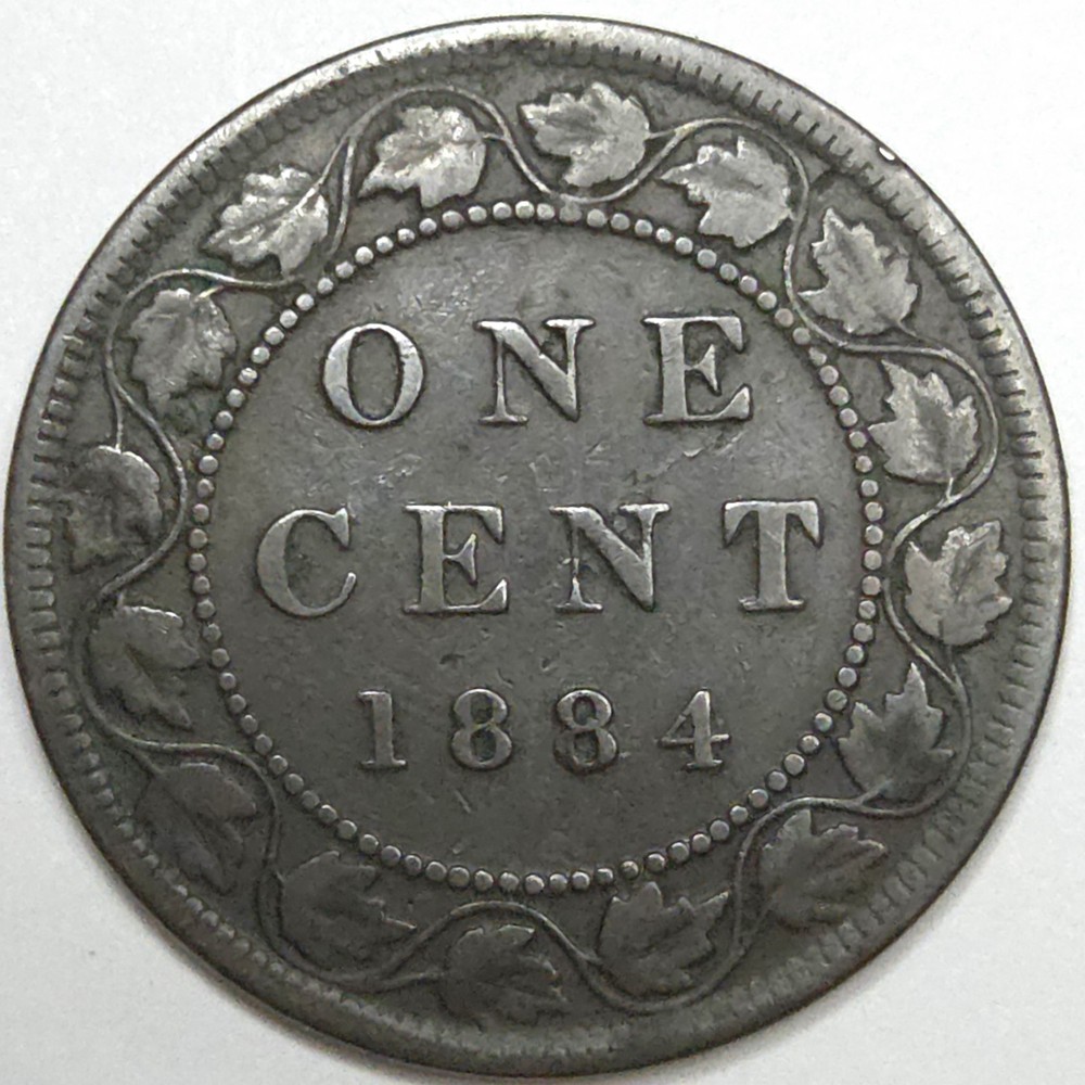 1884 Canada Large One Cent (Lot#1)