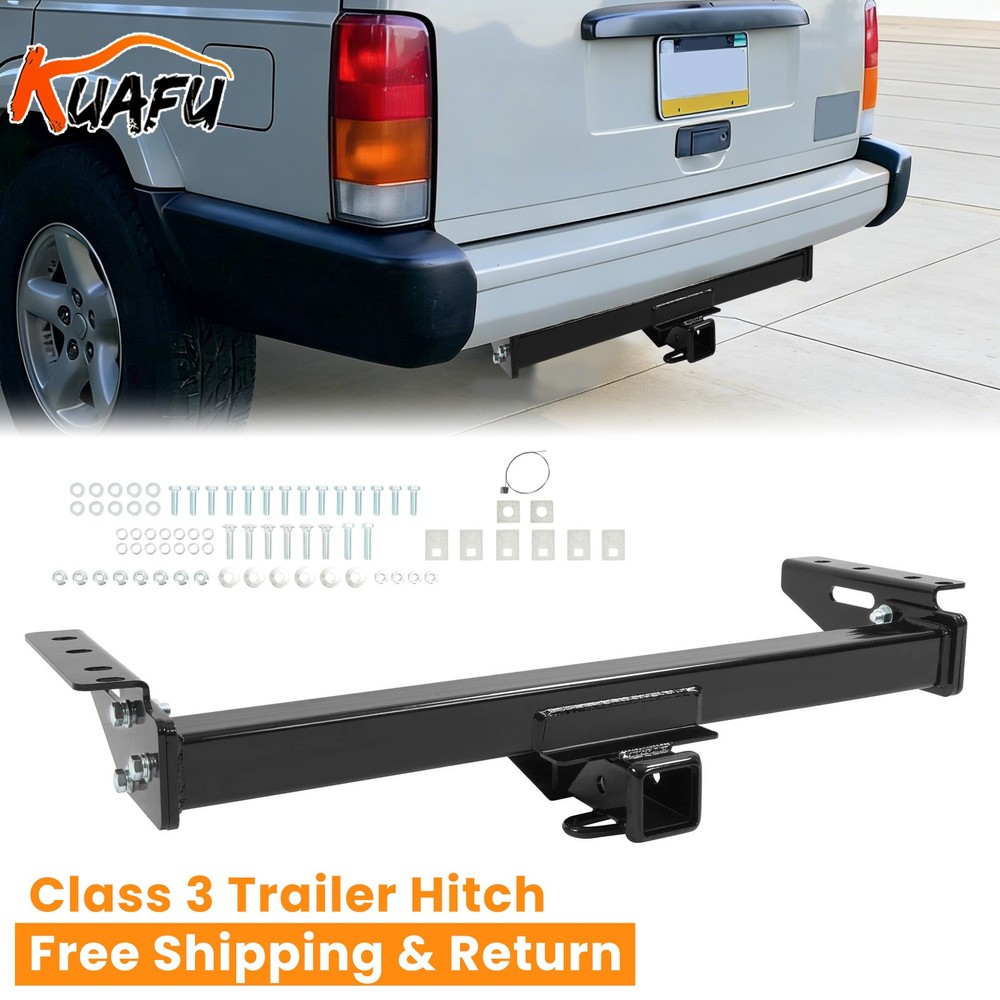 New Trailer Towing Hitch 2 Inch Receiver Class-3 For Jeep Cherokee 1984-2001