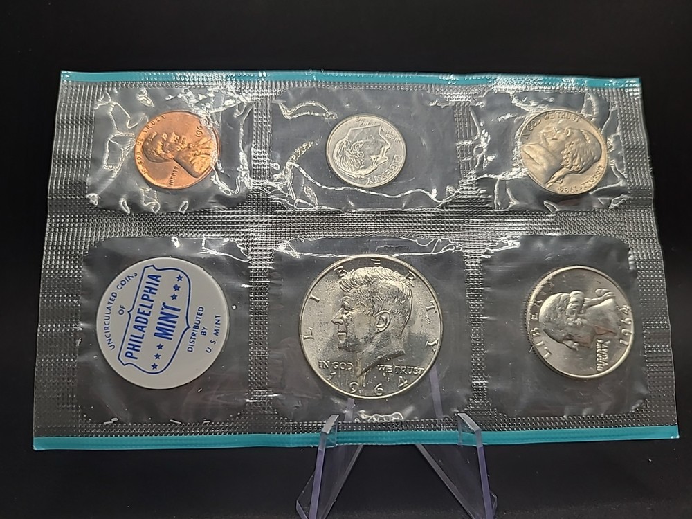 1964 P Mint Set 90% Silver Uncirculated