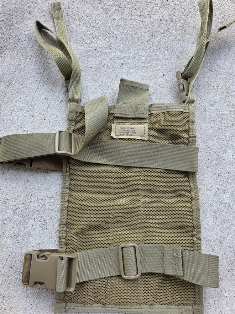 Eagle Industries Khaki Drop Leg Panel SFLCS Special Forces Load Carriage